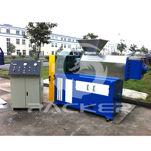 Afval Plastic Films Knijpen Droger Machine